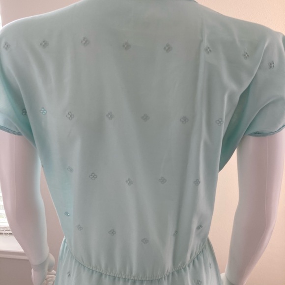 Retro/Vintage 1980 Eyelet Summer Dress RARE! - Picture 7 of 8